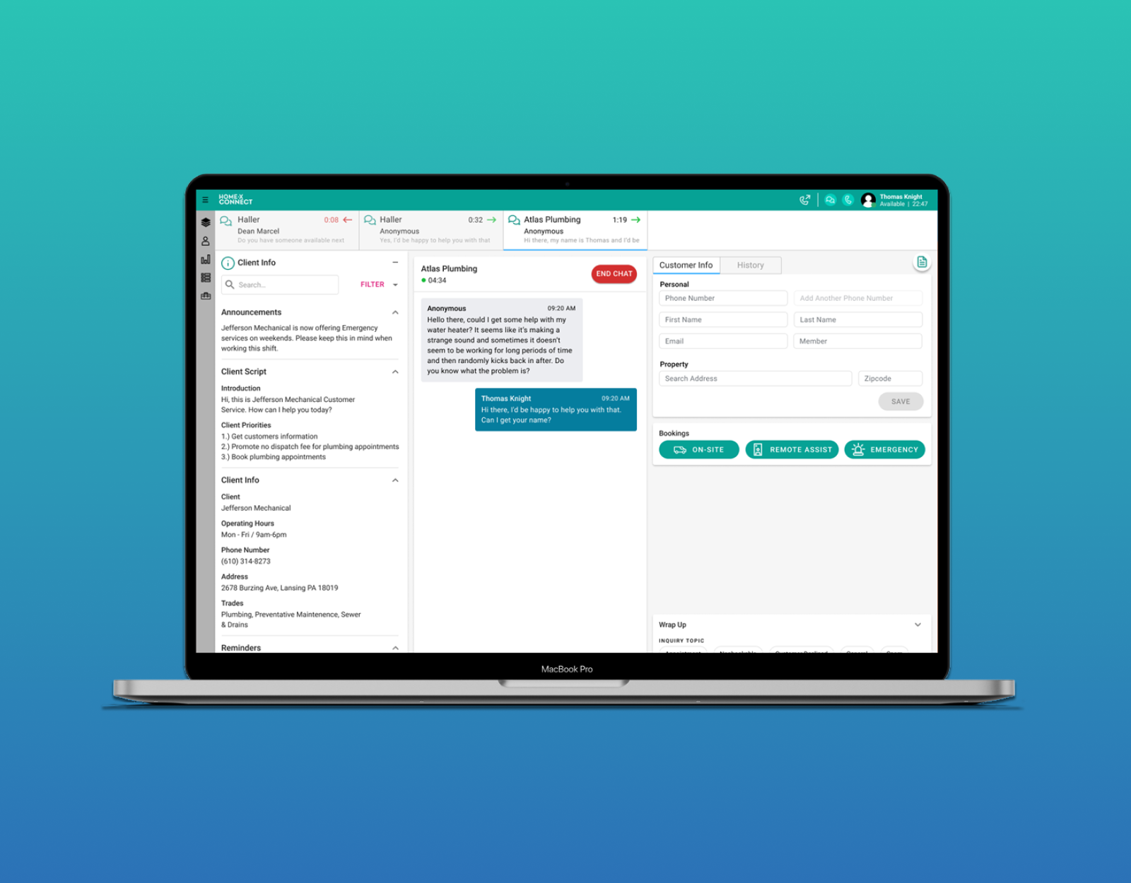 HxConnect Communication Platform