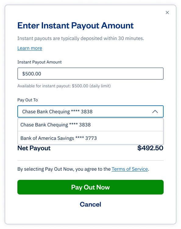 Connected account verification